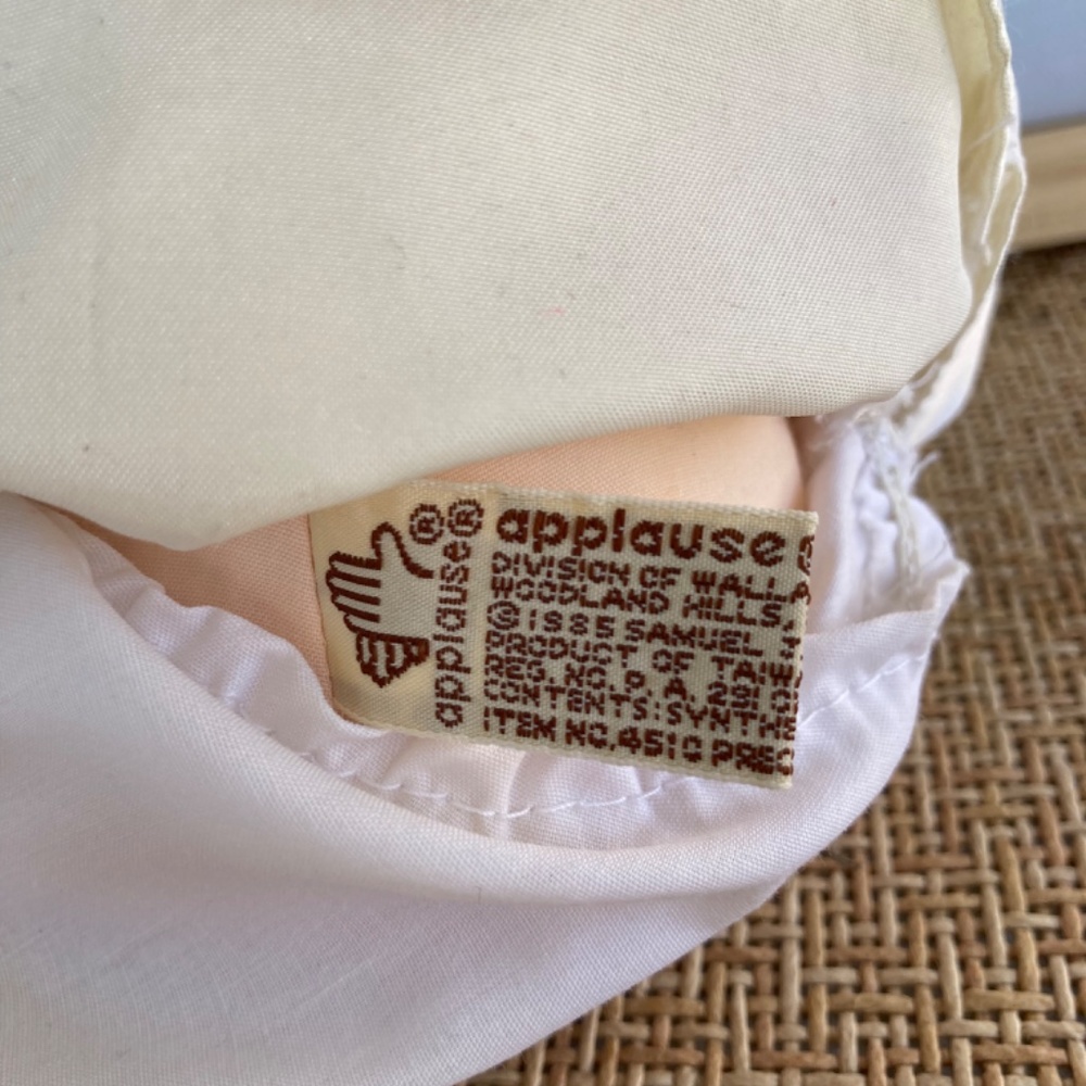 Vintage Applause Precious Moments "Angie" Plush Doll Item # 4510 - Picture 8 of 11